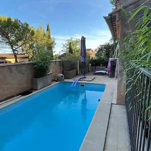 Accommodatie bij particulieren Independant Au Bonheur Cuisine Piscine Clim Proche Centre Village, Beaumes-de-Venise